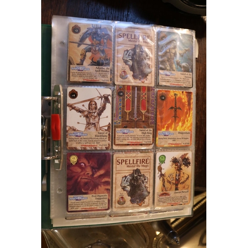 268 - 2 Folders of Dungeons and Dragons Trading Cards and Hidden Realms