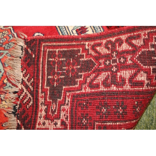 140 - 2 Persian Red Ground rugs