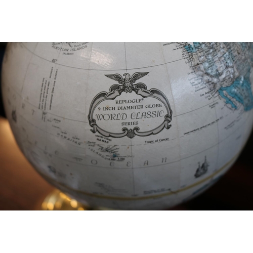 24 - Replogle 9 Inch Diameter Globe World Classic Series