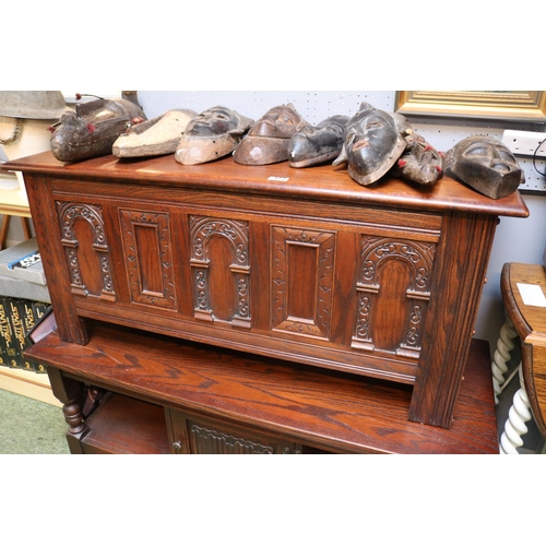 577 - Old Charm Oak Coffer