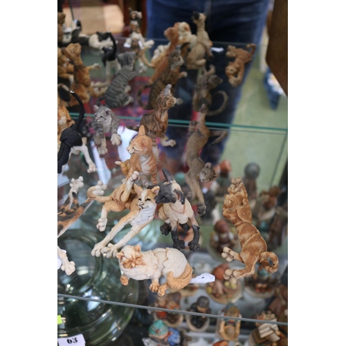 61 - Collection of a Breed of Apart Cat Figurines (15)