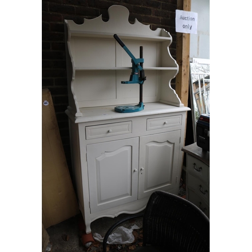 682 - Cream Painted Wooden Dresser