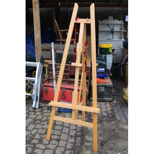 696 - Large Folding Vintage Easel