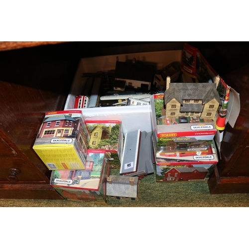 98 - Large collection of Hornby Railway models, track and Carriages