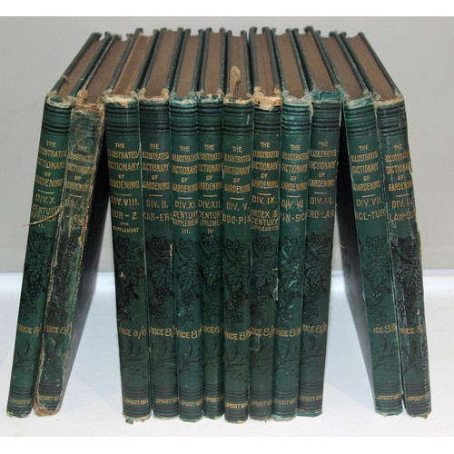 6 - The Illustrated Dictionary of Gardening, An Encyclopaedia of Gardening, George Nicholson 12 Vols 188... 