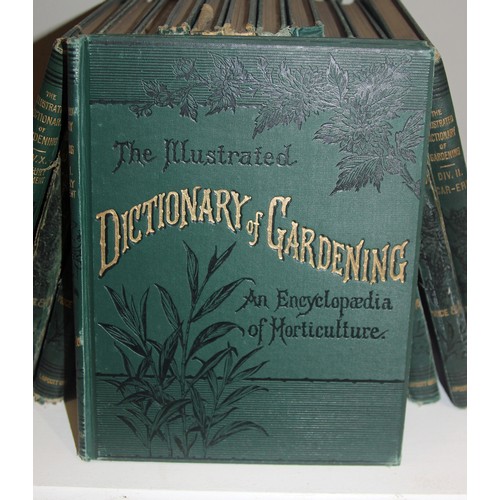 6 - The Illustrated Dictionary of Gardening, An Encyclopaedia of Gardening, George Nicholson 12 Vols 188... 