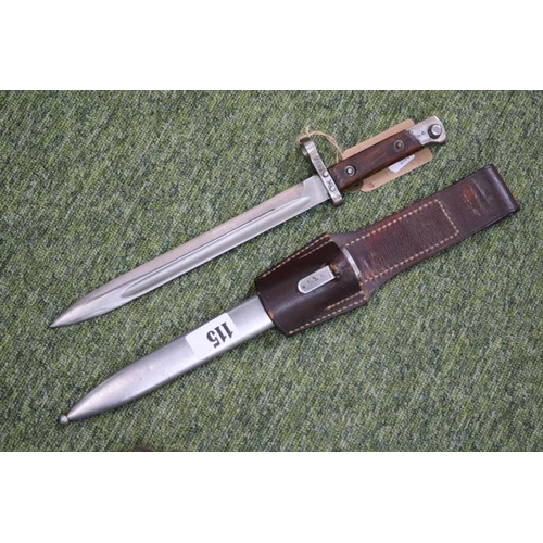 115 - Austrian M1895 Mannlicher Knife Bayonet for the M95 Mannlicher Infantry rifle WW1