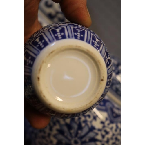 147 - Collection of assorted Chinese and other Blue & White ceramics and bygones