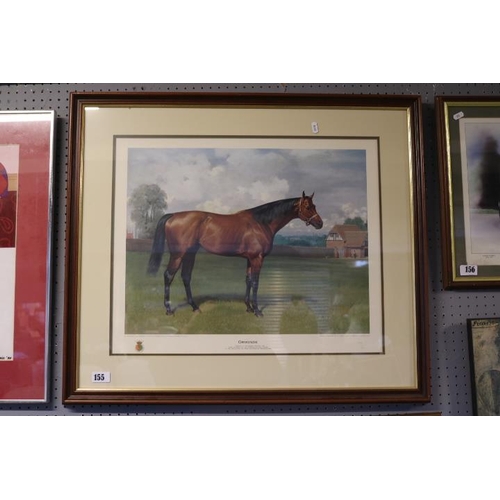 155 - Ormonde - Winner of the Derby Stakes 1886 lithograph after Emile Adams 1889 749 of 850