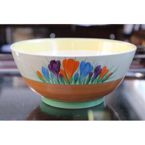 62 - Clarice Cliff Art Deco Fruit bowl Royal Staffordshire Pottery 20cm in Diameter