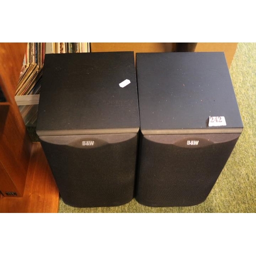 242 - Pair of B & W DM601 100W Speakers