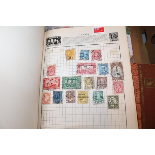 255 - Box of assorted World Stamps to include Austria, Assorted Albums etc.