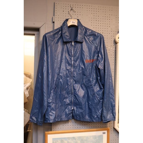 332 - 007 Crew Octopussy Blue Windbreaker jacket