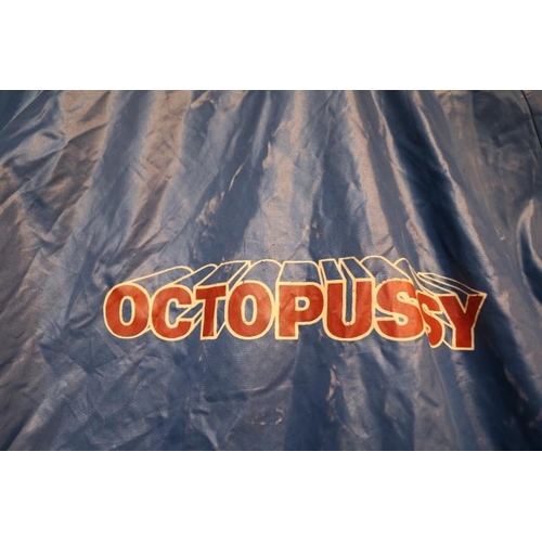 332 - 007 Crew Octopussy Blue Windbreaker jacket