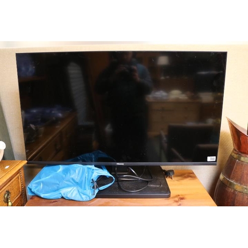 341 - Hi Sense LCD Television with remote