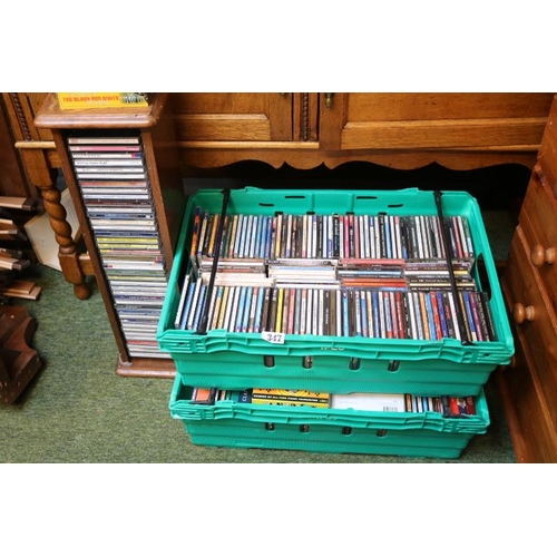 347 - Large Collection of assorted Audio CDs