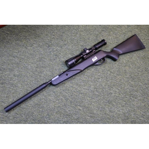 382 - Remington Tyrant Caliber 0.177 4.5mm Pellet Air Rifle with Hawke Vantage Scope 3-9 x 50 with bag and... 