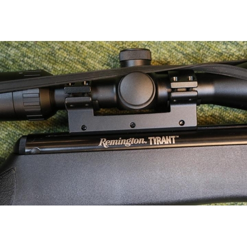 382 - Remington Tyrant Caliber 0.177 4.5mm Pellet Air Rifle with Hawke Vantage Scope 3-9 x 50 with bag and... 