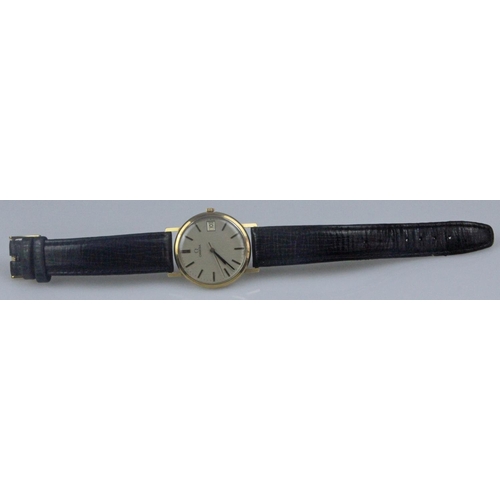 519d - Classic 9ct gold cased Omega manual wind wristwatch with Caliber 1030 movement c1970. Very clean and... 