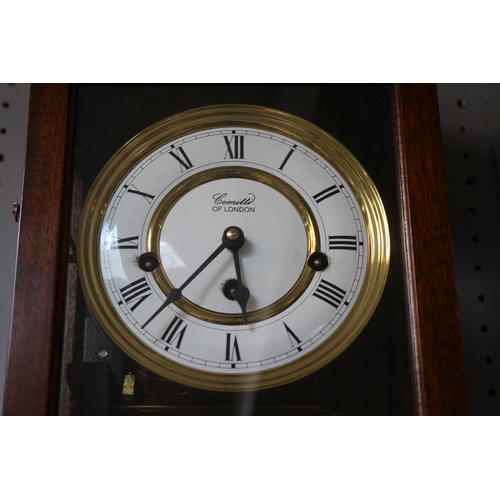 102 - Comitti of London Wall clock with roman numeral dial