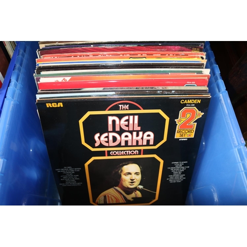 119 - 2 Boxes of assorted Vinyl Records to include Vera Lynn, Andy Williams etc.