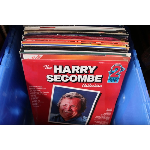 119 - 2 Boxes of assorted Vinyl Records to include Vera Lynn, Andy Williams etc.