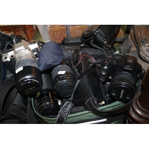 229 - Large collection of Photographic items to include Minolta, Fuji Film, Canon etc.