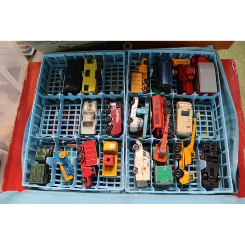 260 - Matchbox Series Collectors Car Case 41 and a Cased set of Meccano