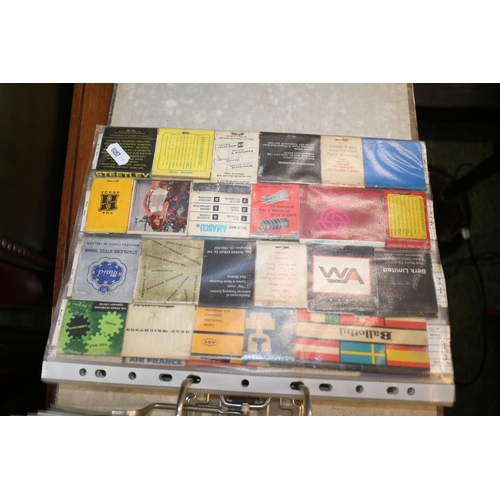 291 - 2 Albums of assorted Match box covers and sleeves