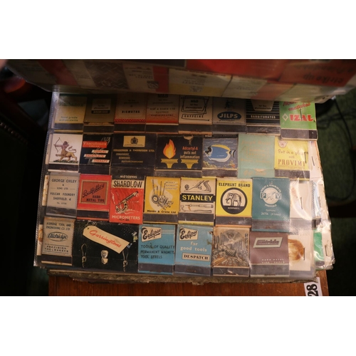 291 - 2 Albums of assorted Match box covers and sleeves