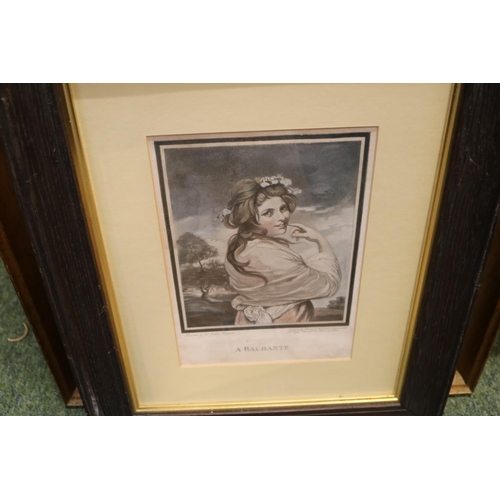 348 - Collection of assorted Framed 19thC and  later engravings