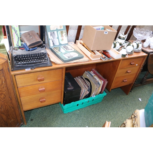 516 - Stagg Teak Dressing table of 6 Drawers