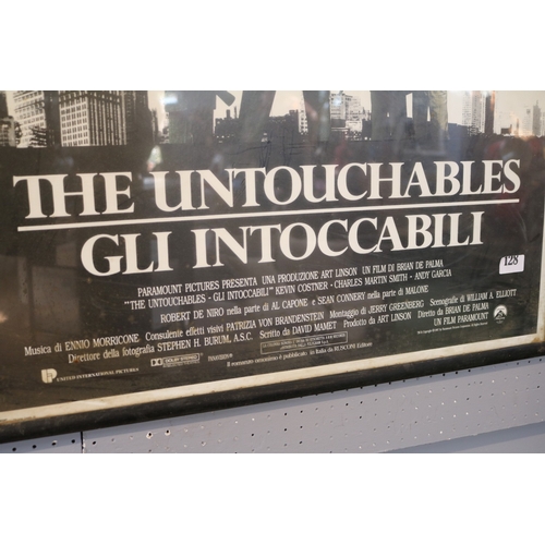 128 - Large Framed Film Poster The Untouchables