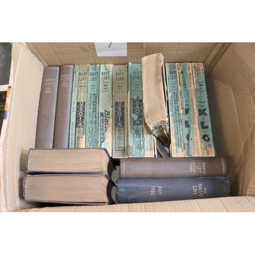 161 - Collection of 17 1930s Navy Lists