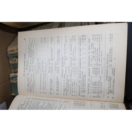 161 - Collection of 17 1930s Navy Lists