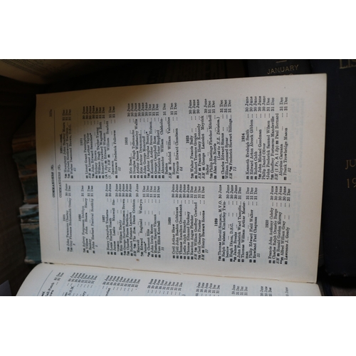 161 - Collection of 17 1930s Navy Lists