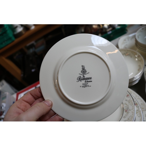 166 - Royal Doulton Diana pattern dinner set
