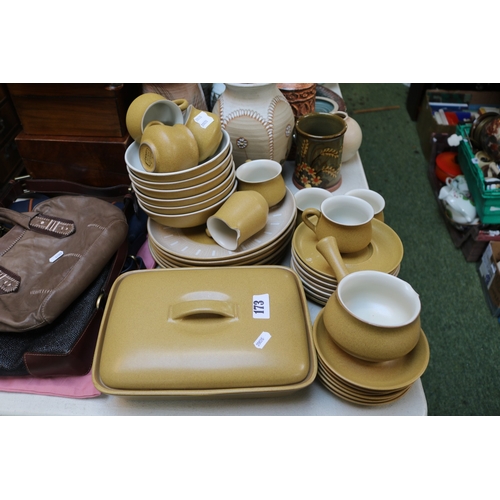 173 - Denby Ode pattern Dinner service