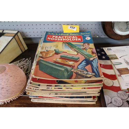 122 - Collection of 1950's Practical Householder Magazines.