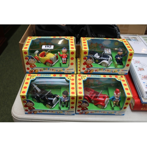 182 - Collection of 6 Corgi Boxed Noddy in Toyland Figures