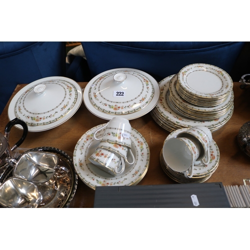 222 - Royal Doulton Mosaic Pattern dinner service