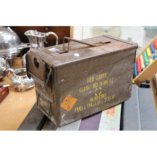 226 - Vintage .303 MK9Z 600 Cartridge Metal Case