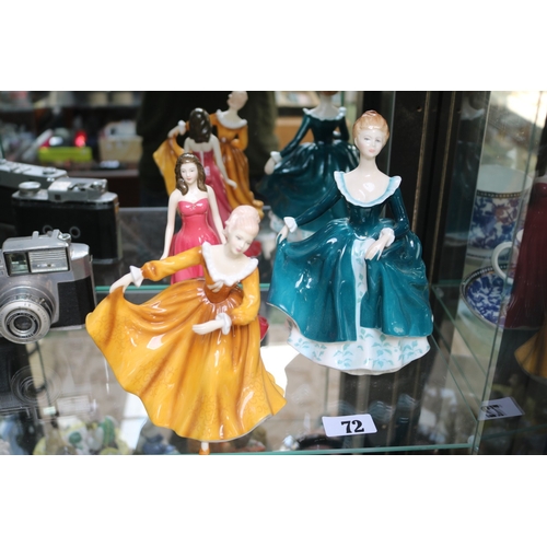 72 - Collection of Royal Doulton Figurines to include Kirsty, Janine & January
