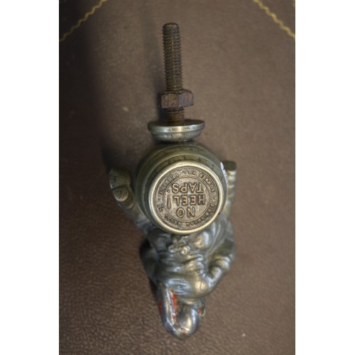81 - Ancient Order of Froth Blowers Car Mascot depicting a Man on Barrel. 16cm in Length