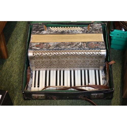122 - Cased Toscanelli Piano Accordion