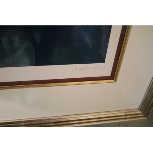 141 - Ibanez, Venetian Masquerade Female Nude Print Limited Edition  29 of 50 with COA £1125. 95 x 60cm