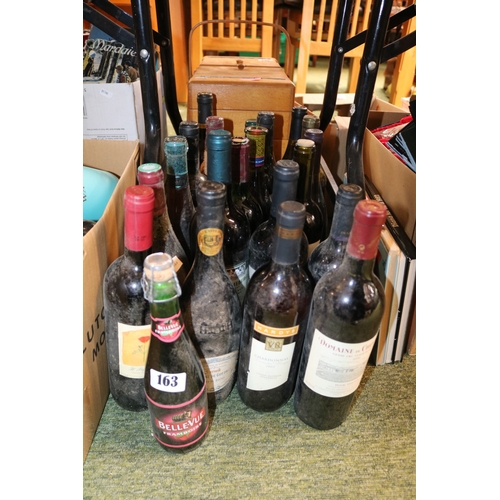 163 - Collection of assorted Red and other Wines to include Domaine De Chevalier