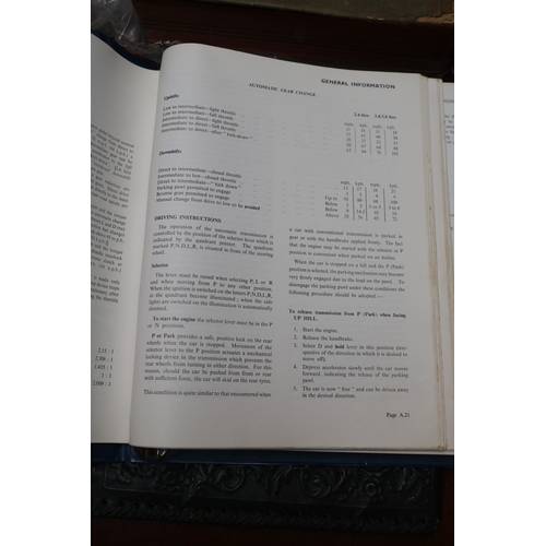 206 - Jaguar Car Mascot, Jaguar Mark 2 Service Manual and a Radio Time Folio folder