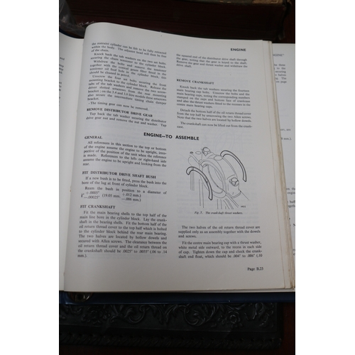 206 - Jaguar Car Mascot, Jaguar Mark 2 Service Manual and a Radio Time Folio folder