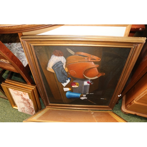 210 - Large collection of assorted Pictures and prints to include Pete Sinfield